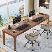 78.7 Inches Extra Long Computer Desk 2 Person Desk, Double Long Desk Workstation