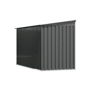 Galvanized Steel Garden Bicycle Storage Bike Tool House Outdoor Wheelie Bin Shed