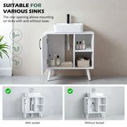 Under Sink Cabinet Bathroom Basin Unit Cupboard Storage Furniture & Shelf Aqbzjs