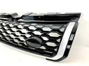 Front Grille Dynamic Style Black Gloss Silver Fits Range Rover Evoque 2011-2019