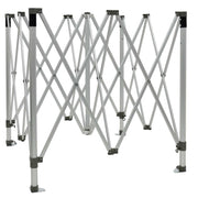 Azuma 3x3m Grey Pop Up Gazebo Heavy Duty Waterproof Garden Marquee