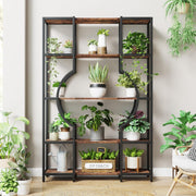 Tribesigns 5-Tier Bookshelf, Freestanding Tall Bookcases Display Shelf Storage
