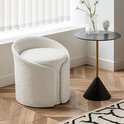 Dressing Table Stool Round Foot Stool Ottoman Bedroom Vanity Makeup Desk Chair