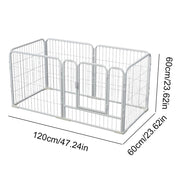 6 Panel Heavy Duty Pet Playpen Dog Puppy Exercise Fence Enclosure Indoor Outdoor