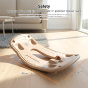 5 in 1 Baby Rocking Horse Ages For 1-6 with Push Handle,Backrest & Balance Aknzv
