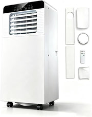 9000 BTU Portable Air Conditioner 4-in-1 Dehumidifier Fan Remote Control AC Unit