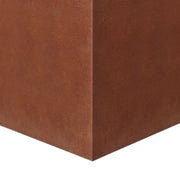 Garden Cube Metal Planter Corten Steel Plant Flowers Pot In & Outdoor Trough Tub