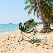 Swing Hammock Camping Chairs Portable Outdoor Garden Beach Picnic Rocking Chairs