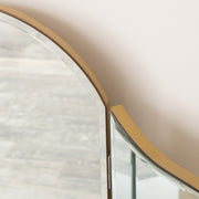 Vintage Arched Dressing Table Triple Mirror