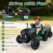 24V Ride On Tractor Kids Electric Vehicle w/ Music