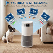 Air Purifier WiFi H13 HEPA Filter Carbon Negative Ions Air Qualit Monitor Aroma