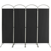 4 Panel 188cm Room Divider 188cm Folding Privacy Screen Portable Freestanding