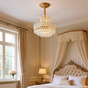 Crystal Ceiling Light LED Lamp Light Room Chandelier Living Pendant LED Lighting