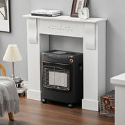4.2Kw Portable Indoor Heater Butane Fire Calor Gas Cabinet With Regulator Hose