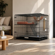Cat Kennel Metal, Foldable Indoor Pet Enclosure, for Animals
