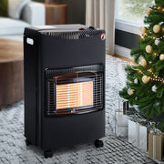4.2kw Portable Gas Cabinet Heater Home Office Calor Butane With Hose & Regulator