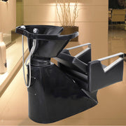 Salon Chair Backwash Shampoo Sink Hairdressing Barber Hair Washing Tilting Waste