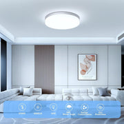 48W LED Ceiling Light 6500K IP44 Flush Mount Light Kitchen Bedroom Hall Bathroom