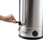 Stainless Steel Tea Urn 20 Litre Commercial Electric Catering Hot Water Boiler