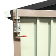 6 X 8 Outdoor Storage Garden Shed Apex Roof Free Foundation Tool Box With Base