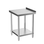 Commercial Catering Work Top Table Stainless Steel Bench Kitchen Food Storage