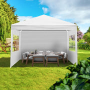 3x9M Outdoor Party Tent with Sidewalls, Waterproof Canopy Patio Wedding Gazebo