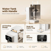3L Instant Hot Water Dispenser with Precision Temp Control & Filter