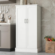 120cm Kitchen Pantry Cupboard Freestanding Larder Storage Cabinet with
