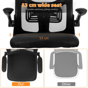 Home Office High Back Mesh Office Chair Ergonomic Desk Chair with Lumbar Dovppik