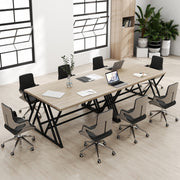 150 CM Computer Desk Large Industrial Office Desk w/Heavy-duty Metal Frame