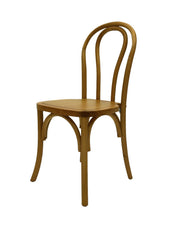 Wooden Dining Chairs, Elm Wooden Chairs, Bentwood Chairs, Kitchen Chairs X4