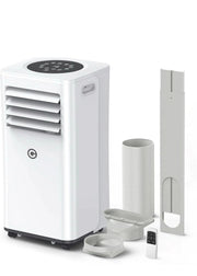Portable Air Conditioner 9000 BTU 4-in-1 Dehumidifier Cooling Fan Remote Control