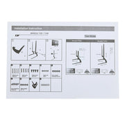 Universal TV Stand Legs with Screws TV Feet for 32