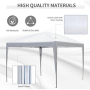 3 x 3m Garden Pop Up Gazebo Marquee Party Tent Wedding Canopy White