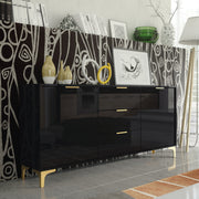 Loft Retro Industrial Modern Sideboard Vintage TV Unit Cabinet TV Stand