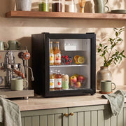 43L,83L Drinks Cooler & Freezer Zone Countertop Tabletop Fridge Refrigerator