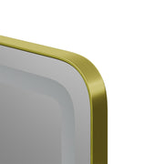 60x80cm Wall Bathroom Mirror with Illuminated LED Lights Touch Contorl Demister