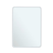 Modern Wall Mount Self-adhesive Plain Bevelled Bathroom Mirror Frameless Mirror