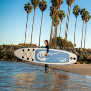 10ft Inflatable Paddle Board SUP Surfboard Stand Up Water Float w/ Accessories
