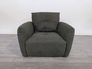 Nicoletti Mesa Forest Green Fabric Armchair RRP £1199