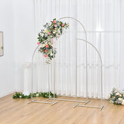 Large Arch Door Wedding Metal Frame Backdrop Stand Party Flower Decor Rack 220cm