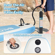 10ft Inflatable Paddle Board SUP Surfboard Stand Up Water Float w/ Accessories