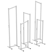 5PCS White Wedding Backdrop Stand Flower Arbor Photography Background Props Deco