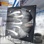 Industrial Ventilation Extractor Metal Axial Exhaust Commercial Air Blower Fans