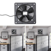 Industrial Ventilation Extractor Metal Axial Exhaust Commercial Air Blower Fans