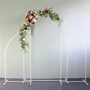 Large Arch Door Wedding Metal Frame Backdrop Stand Party Flower Decor Rack 220cm