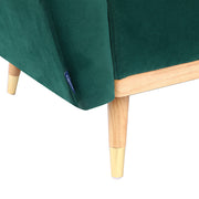 Sofa Bed 3 Seater Luxury Velvet Click Clack Living Room Recliner Couch Sleeper