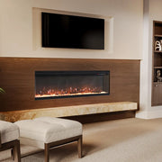 Electric Fireplace Panoramic Media Fire 40-70in Standing Insert LED Fireplace