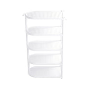 Narrow Shoe Rack Tower Storage Shelf Tall Footwear Stand Entryway Tidy Organiser