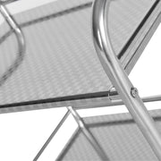 3 Tier Kitchen Trolley Bathroom Storage Portable Home Rack Holder with Wheels UK